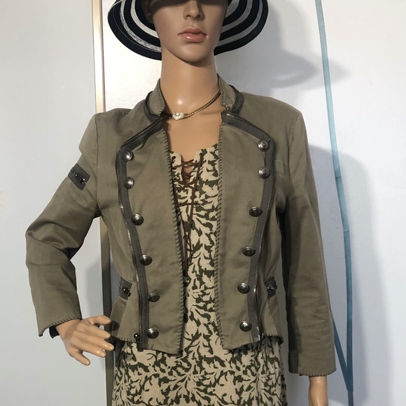 Kaki unique jacket - Picture 1 of 16